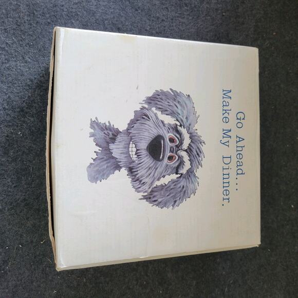 Silvestri Other - Dog Ceramic Dish Food Water Bowl Celebrations Audray Heffner